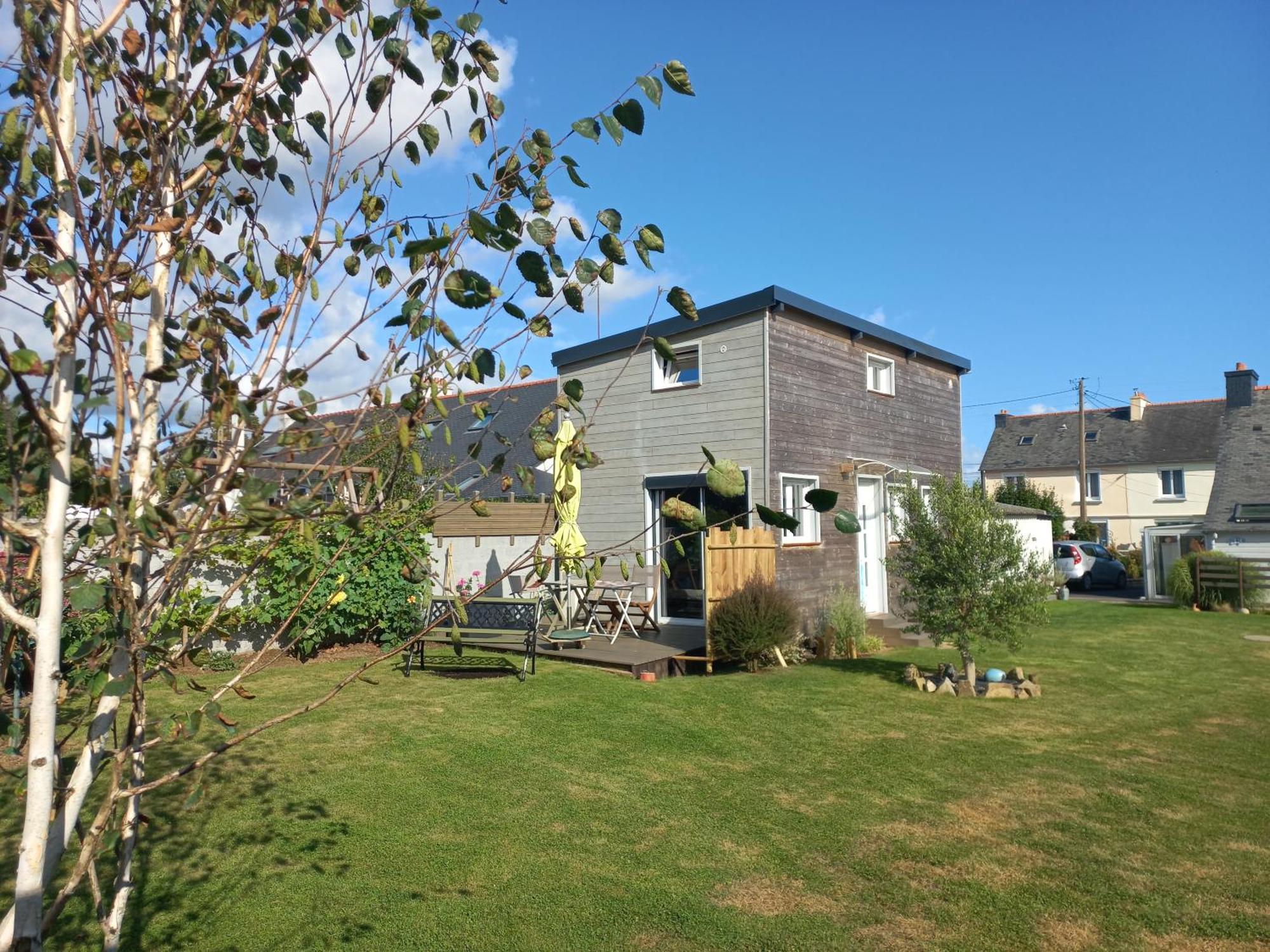 Chalet Bois Independant Au Calme Concarneau